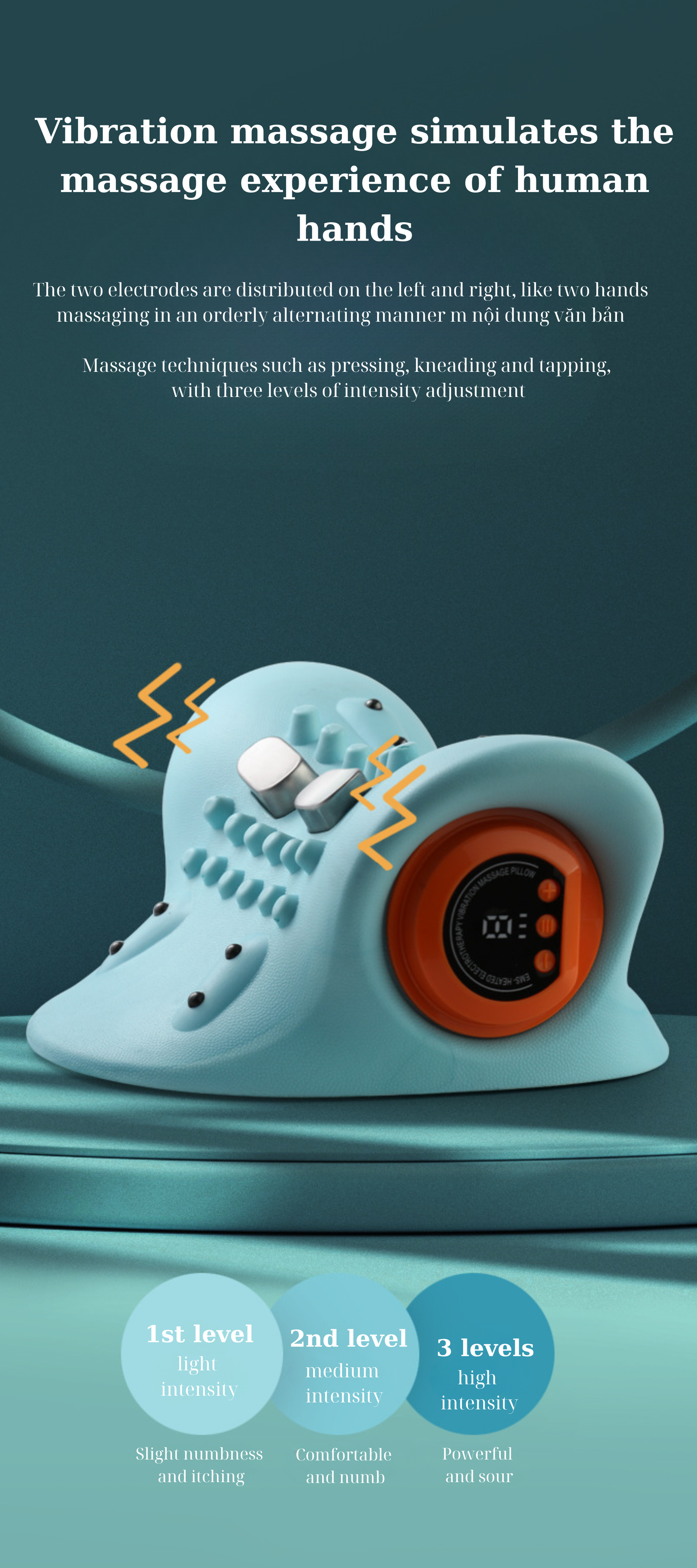 Glovyzoner™ Portable Electric 3-in-1 Massager