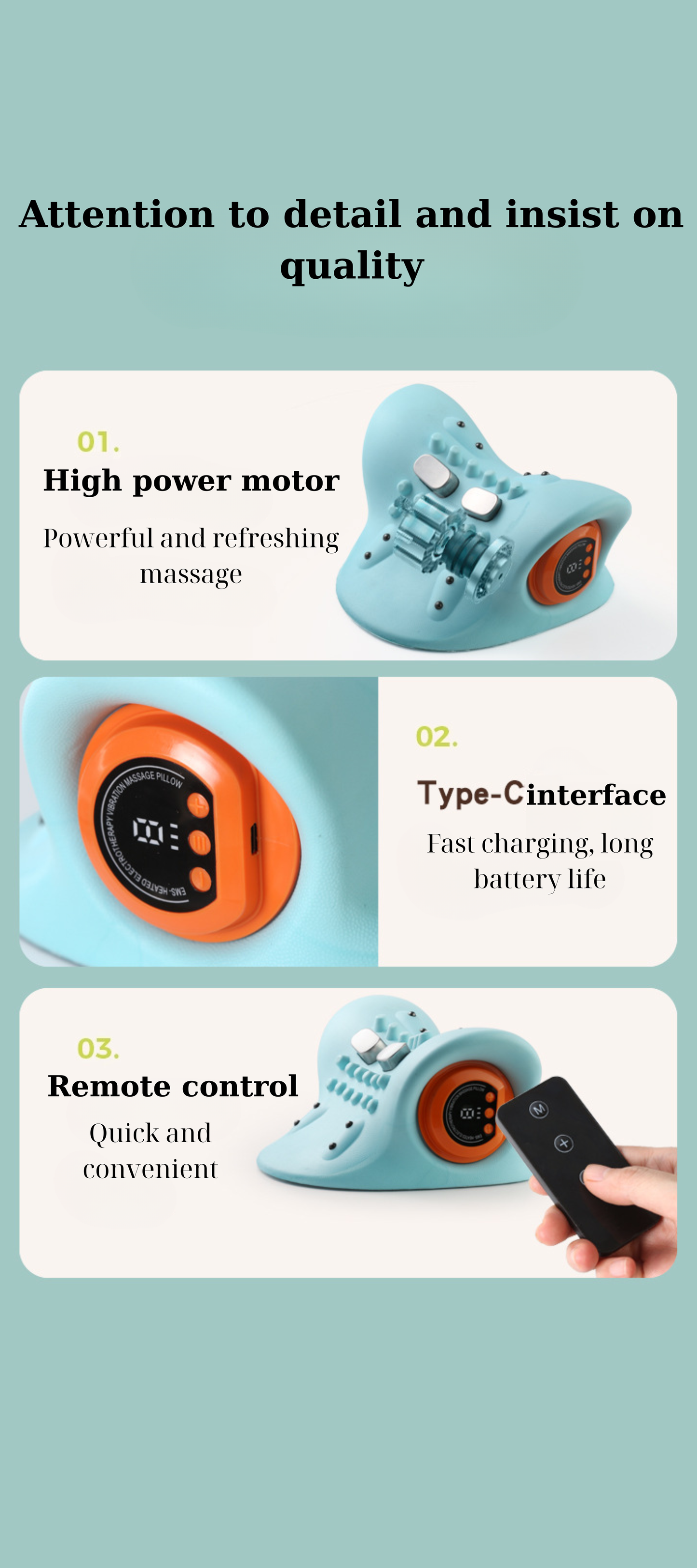 Glovyzoner™ Portable Electric 3-in-1 Massager