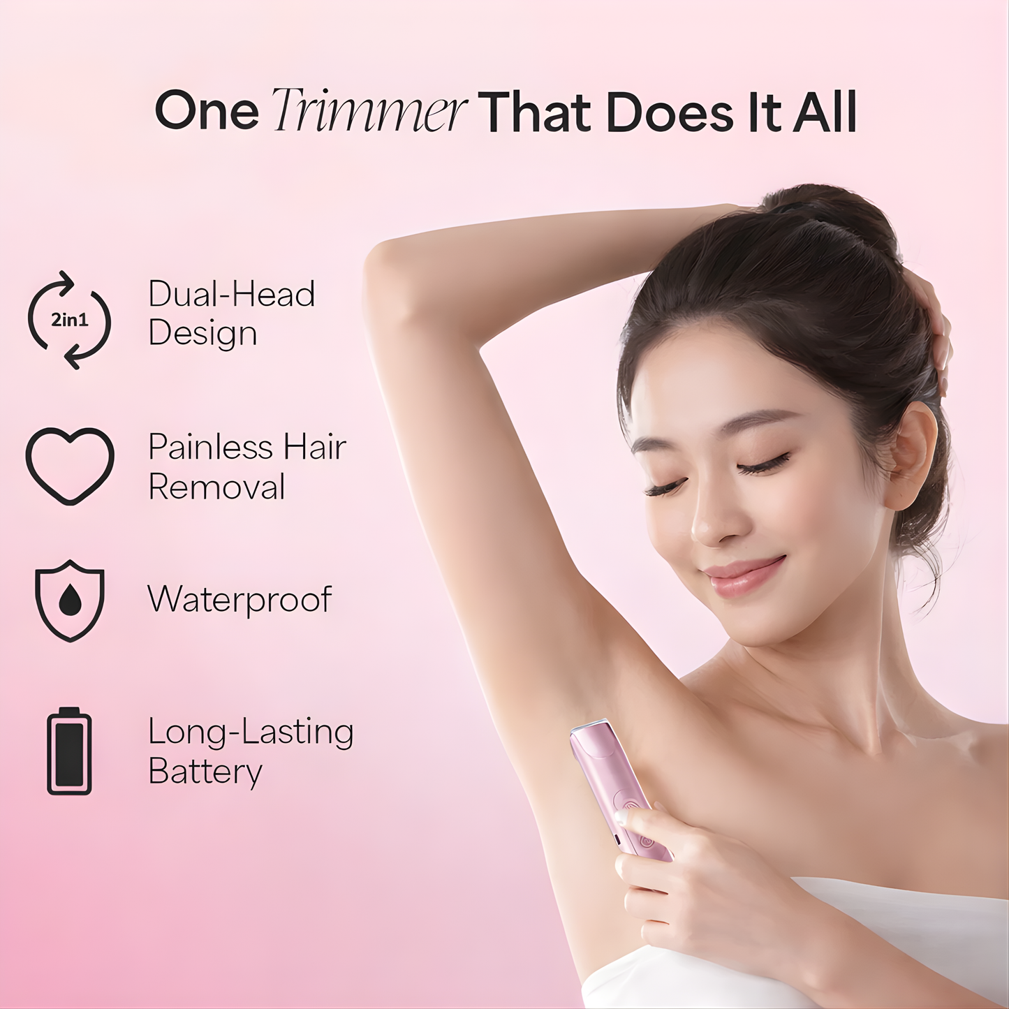 Glovyzoner™ 2-in-1 Women’s Body Shaver