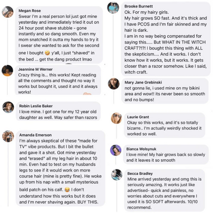 Glovyzoner™ 2-in-1 Women’s Body Shaver