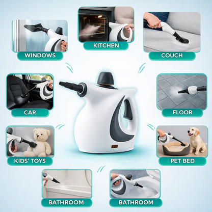 Glovyzoner™ High-Pressure Handheld Steam Cleaner