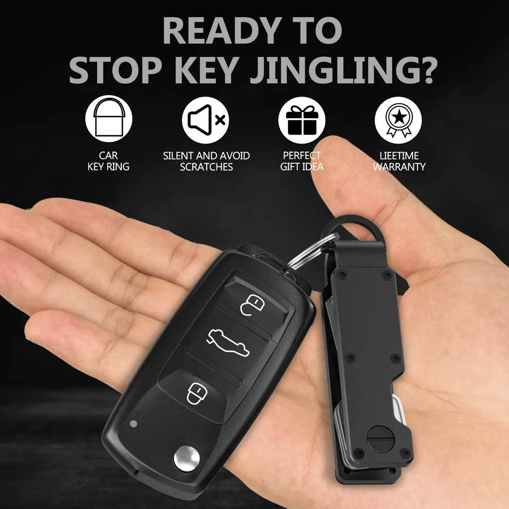 Glovyzoner™ Metal Key Chain Holder