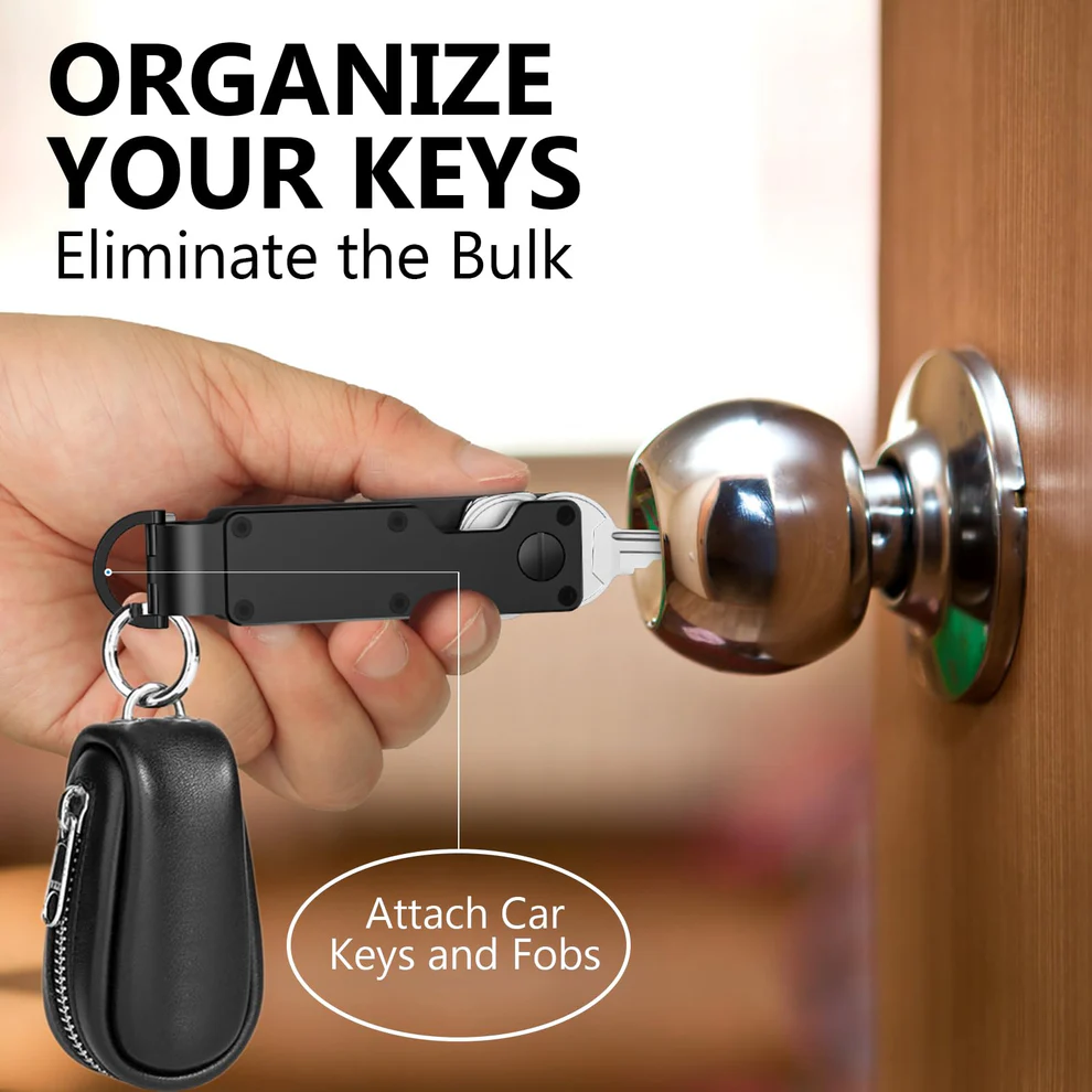 Glovyzoner™ Metal Key Chain Holder