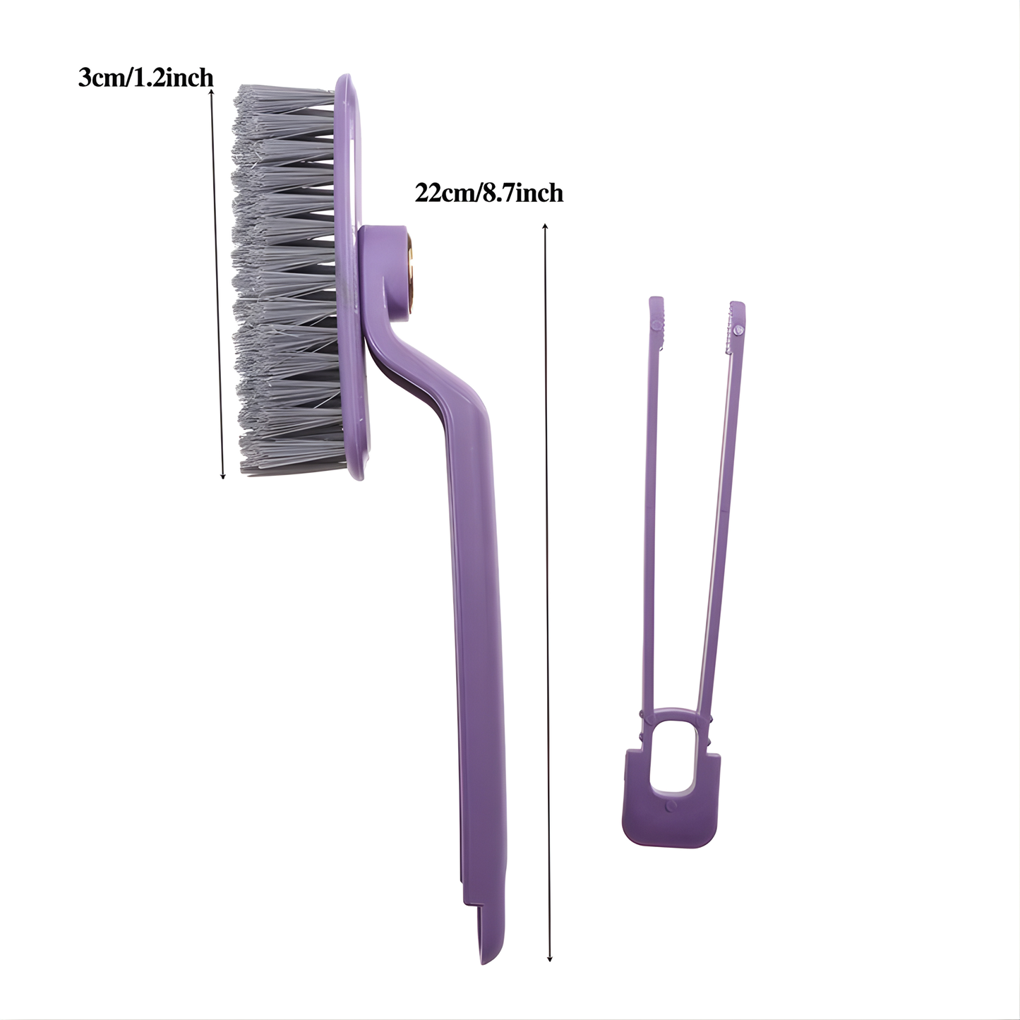 Multi-Function Rotating Crevice Cleaning Brush